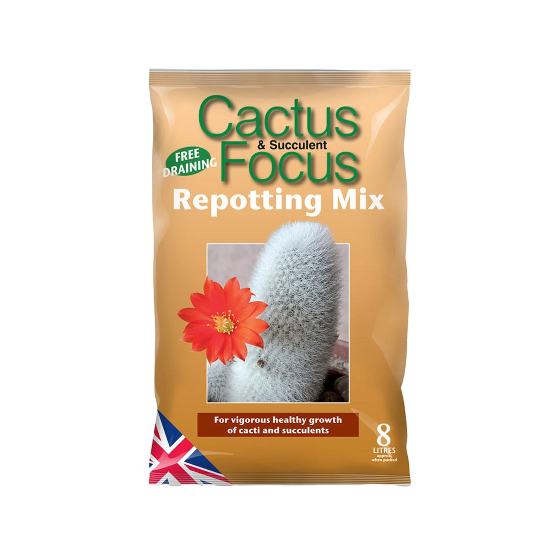 cactus repotting soil Cactus Focus Peat Free Repotting Soil Mix 8L – The Archway Planter